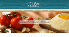 Desktop Screenshot of louisafoods.com